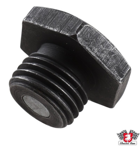 Korek spustowy oleju, M14x1,5x10, magnetyczny

