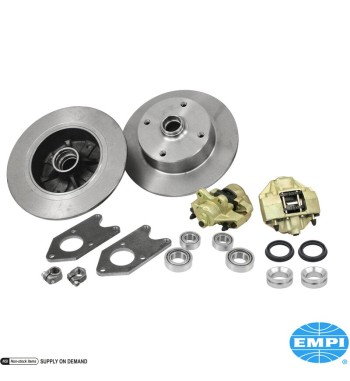 Disc brake conversion set, Bolt-On, front, 4x130 with 14x1.5 mm threads, for link pin