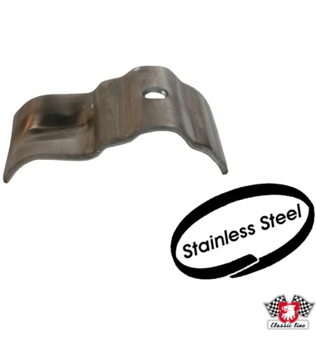 Bumper bracket reinforcement, front, stainless steel