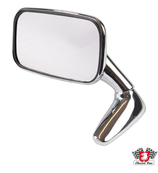 Door mirror "Flag", chrome, left Door mirror "Flag", chrome, left