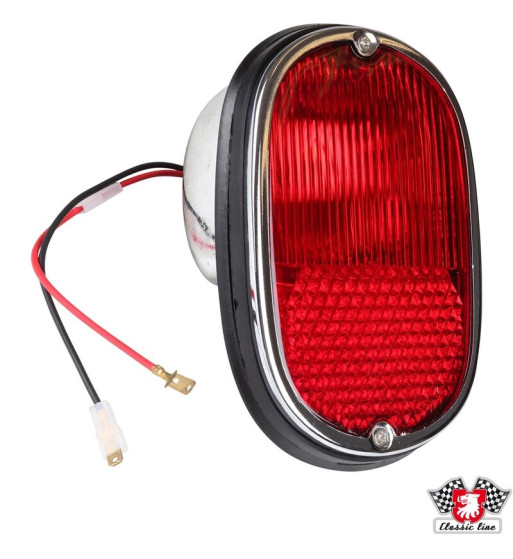 Lampa tylna lewa/prawa, czerwona, bez znaku E
Lampa tylna lewa/prawa, czerwona, bez znaku E