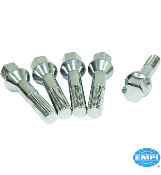 Zestaw śrub do felg, długi, M12, długość 47 mm, gniazdo 60°, 5 sztuk
Zestaw śrub do felg, długi, M12, długość 47 mm, gniazdo 60°, 5 sztuk