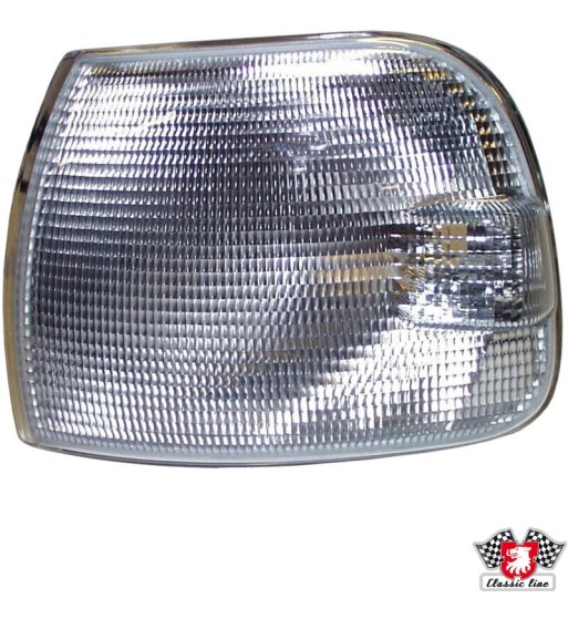 Indicator, front, white, left Indicator, front, white, left