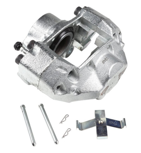 Brake caliper without brake pads, front, left, new