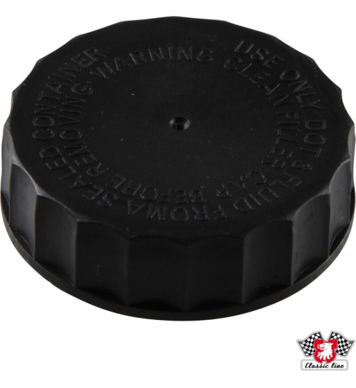 Cap for brake fluid reservoir, black Cap for brake fluid reservoir, black