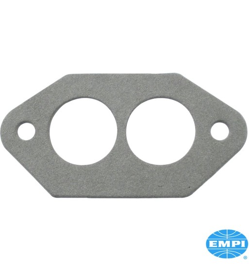 Gasket for intake manifold, dual port, without pin holes Gasket for intake manifold, dual port, without pin holes
