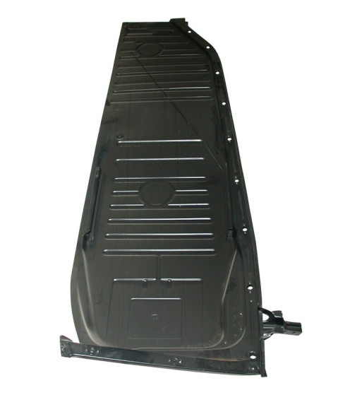 Floor pan with seat runners, right