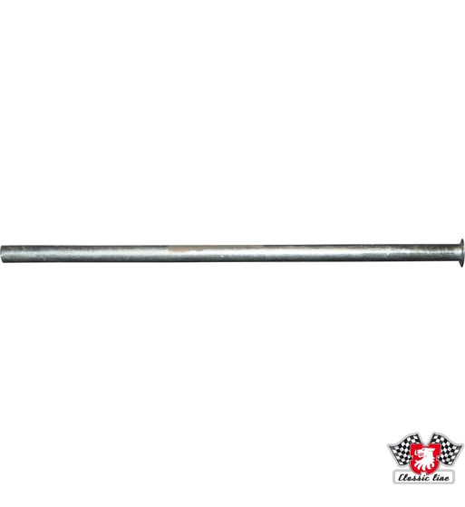 Rura prowadząca do linki gazu, metalowa, długość 2070 mm
