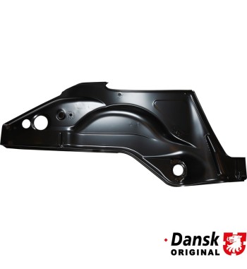Wheel housing, complete, rear, right