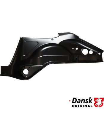 Wheel housing, complete, rear, right