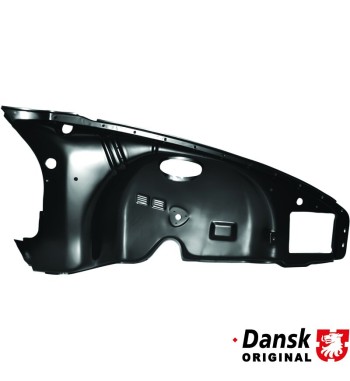 Wheel housing skin, front, right