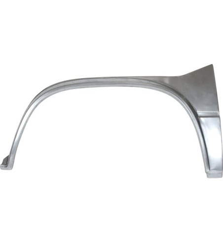 Wheel arch, front, rear section, left