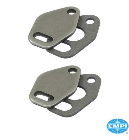 Zestaw płyt blokujących podnośnik ciepła, pojedynczy port, 2 sztuki 8116004418