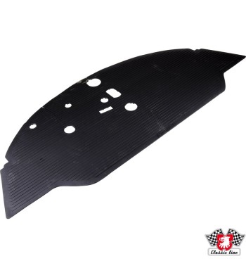 Floor mat, front, rubber, black, Top quality
