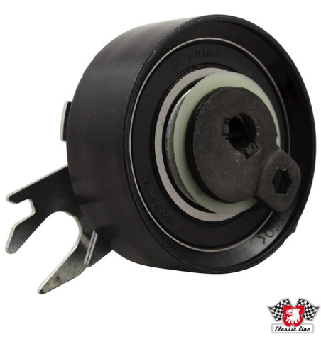 Tensioner pulley for timing belt