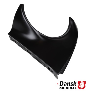 Repair section for front wing triangle below headlamp, left