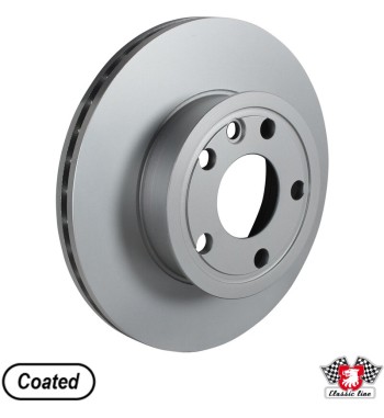 Brake disc, front, ventilated, 280x24 mm, coated