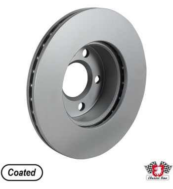 Brake disc, front, ventilated, 280x24 mm, coated