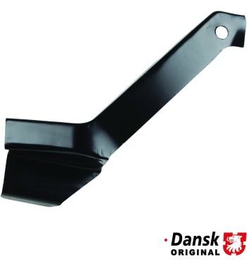 Repair piece for door hinge pillar, left