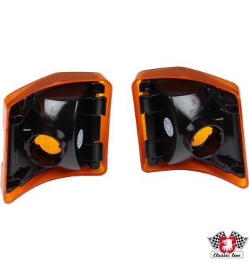 Indicator set, front, orange, with E-mark