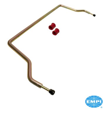 Anti roll bar, front. Made from heavy 3/4" steel, zinc plated. Including urethane bushings