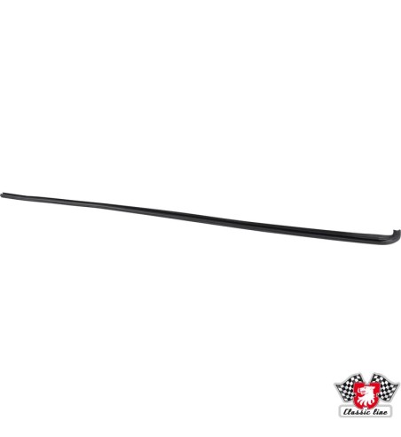 Door window scraper, outer, black, 900 mm, right