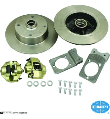 Zestaw do konwersji hamulca tarczowego Bolt-On, przednia, 4x130 z gwintem 14x1,5 mm, do Sworzeń wahacza
