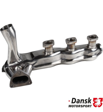 Heat exchanger, Ø41 mm outside inlet tubing, left/right. Made of stainless steel