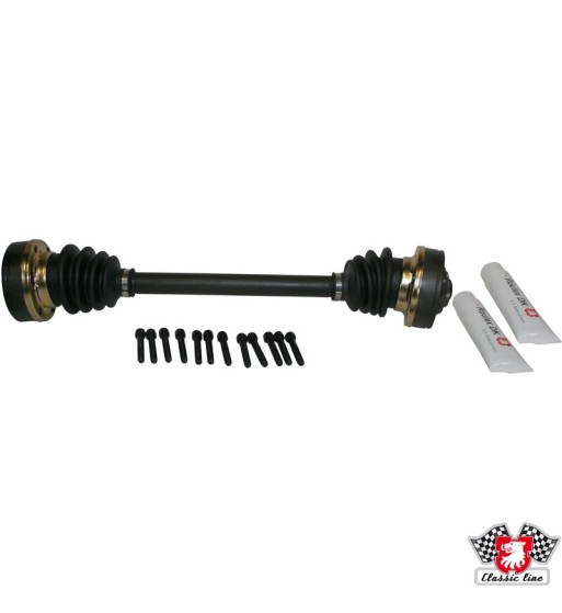 Drive shaft, complete with boots and bolts, rear, 542 mm, new Drive shaft, complete with boots and bolts, rear, 542 mm, new