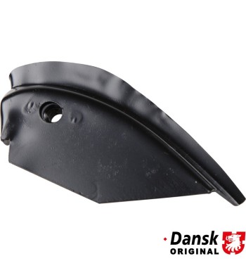 Corner plate for front wheel housing, left