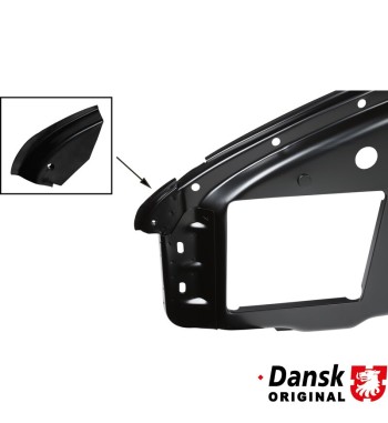 Corner plate for front wheel housing, left