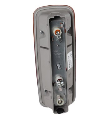 Tail light with red/orange/clear glass, left/right, with E-mark