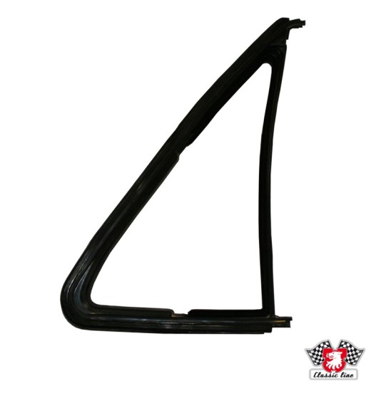 Vent window seal, left. For models with moulding Vent window seal, left. For models with moulding