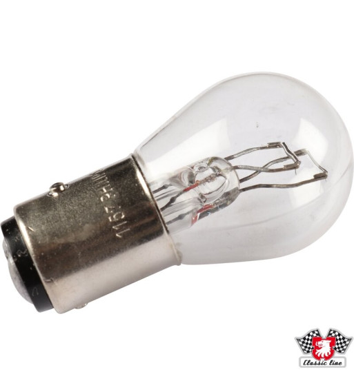 Żarówka do światła stop/tylnego, 12V, 32/3CP, 2-biegunowe, nieparzyste nóżki Żarówka do światła stop/tylnego, 12V, 32/3CP, 2-biegunowe, nieparzyste nóżki