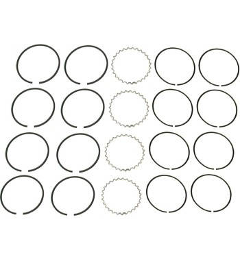 Zestaw pierscieni tlokowych, 86 mm, 2,0x3,82,2,0x3,82, 5,0x4,04 mm, 0,50 mm oversize, KS