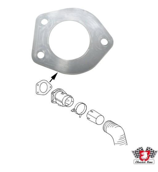 Gasket for heater control box, left/right Gasket for heater control box, left/right