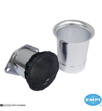 Zestaw filtrów wstępnych, Ø89 mm, czarny, 2 sztuki
