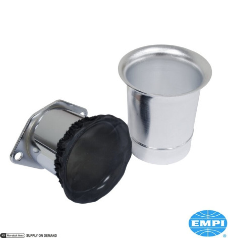 Zestaw filtrów wstępnych, Ø89 mm, czarny, 2 sztuki
