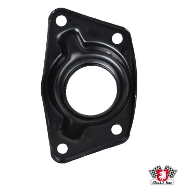 Cover for torsion bar with hole, black, round bushing, left/right