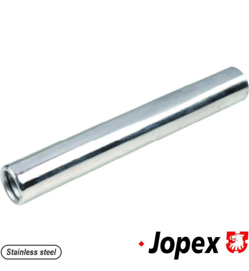 Rura wydechowa, 250 mm. Wykonana ze stali polerowanej
Rura wydechowa, 250 mm. Wykonana ze stali polerowanej