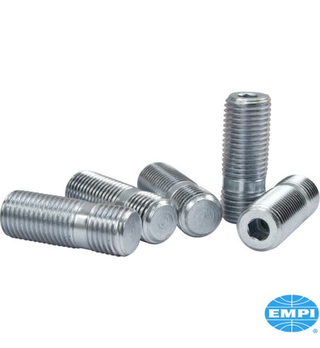 Zestaw szpilek do kół, M14x1,5, oba końce, do wzoru otworów Porsche, 5 sztuk