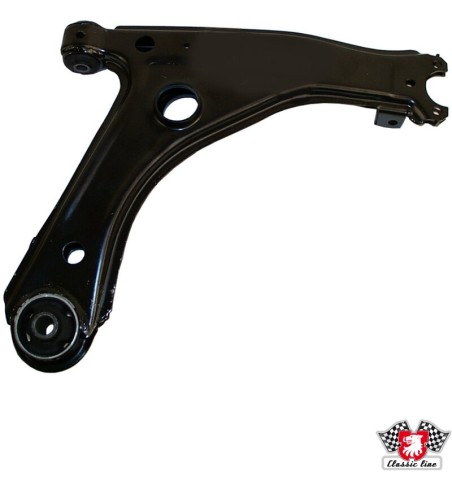 Wishbone with bushings, without ball joint, front, right