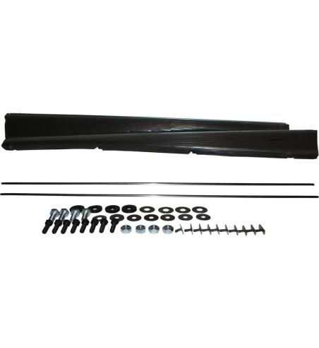 Zestaw osłon progu z zestawem montażowym, listwa 9 i 18 mm, MX heavy duty
