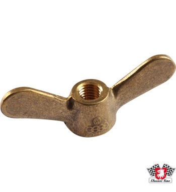 Wing nut for seat mounting