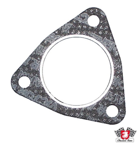 Gasket between front silencer and intermediate pipe