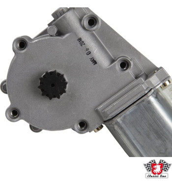 Electric window motor motor, "10 teeth", left