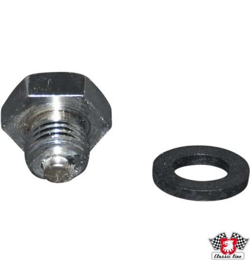 Korek spustowy oleju z podkładką, magnetyczny, M14x1,5. Zbierz cząsteczki metalu
Korek spustowy oleju z podkładką, magnetyczny, M14x1,5. Zbierz cząsteczki metalu