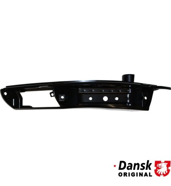 Frame for indicator light, metal, front, right