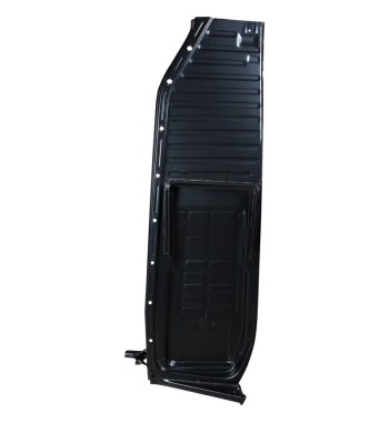 Floor pan with T seat runners, complete, left