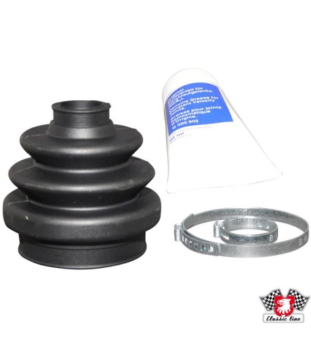 Axle boot set for CV joint, rear